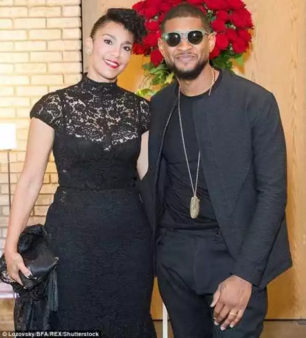 Usher Raymond Blows Up Social Media After Posting This Photo of His Wife